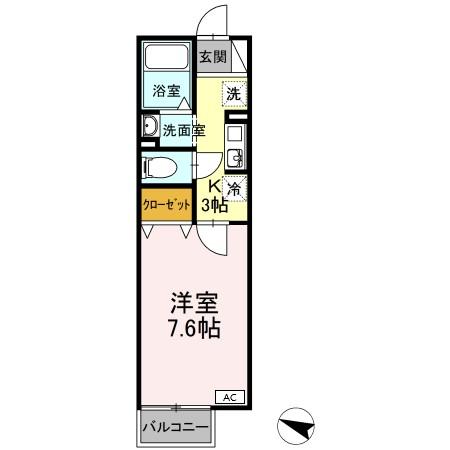 シエルコートの間取り