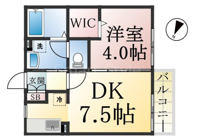 エスポワールの間取り