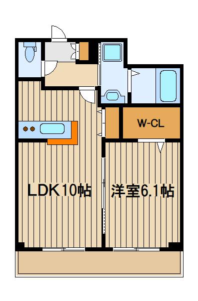 練馬区三原台のマンションの間取り