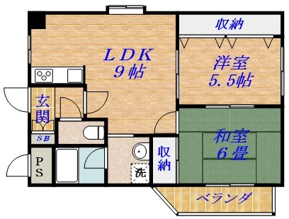 シビルコートの間取り