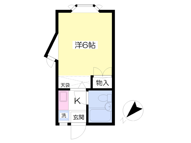 ベルメゾン尾山台の間取り