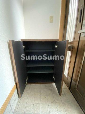 収納　たっぷりとした収納スペースです