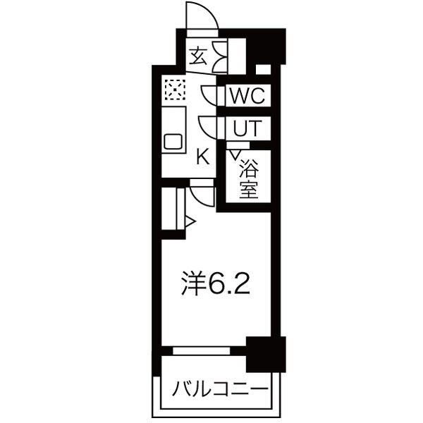 メイクス矢場町IIの間取り