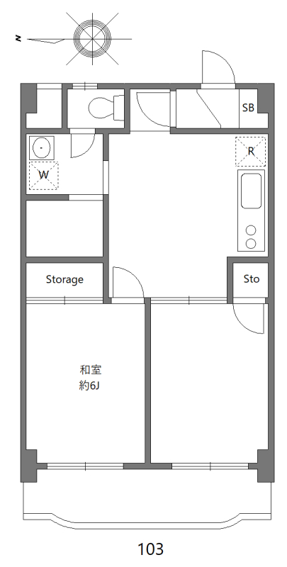 榎本ハイデンスの間取り