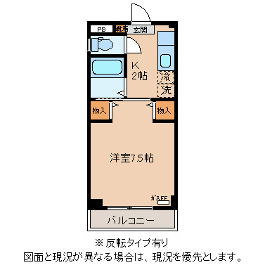 コーポあじさいの間取り