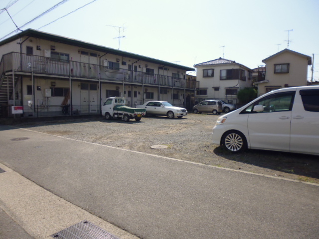 【コーポカタクラの駐車場】