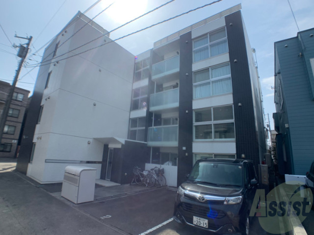 建物外観　札幌市北区麻生町「ミエル」