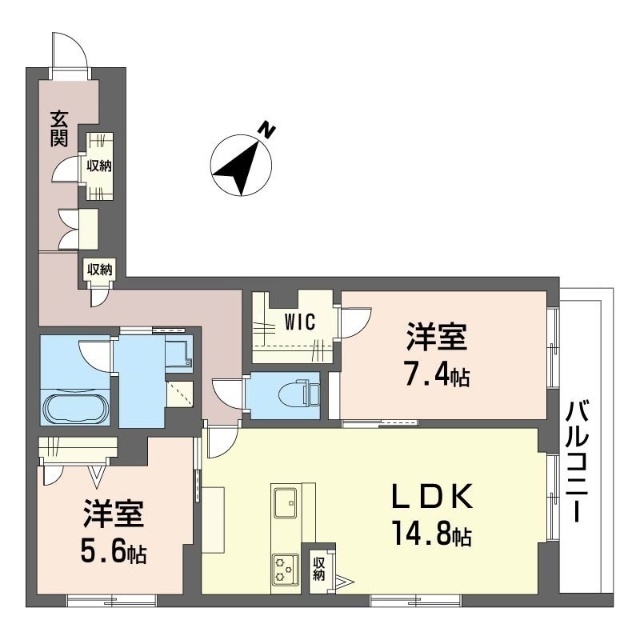 ドッゴミームの間取り