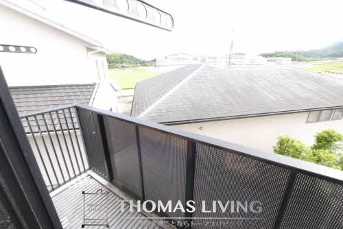 バルコニー　日当たり良好ですよ。