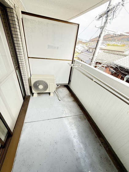 バルコニー　※別部屋の写真です