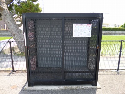 眺望　ゴミカート