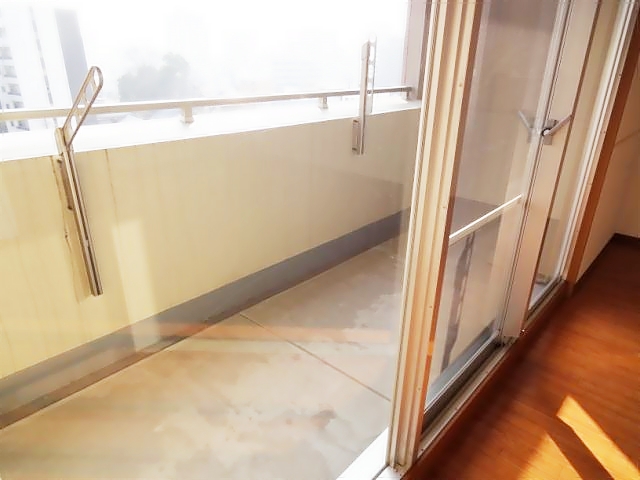 バルコニー　日当たりもいいですね