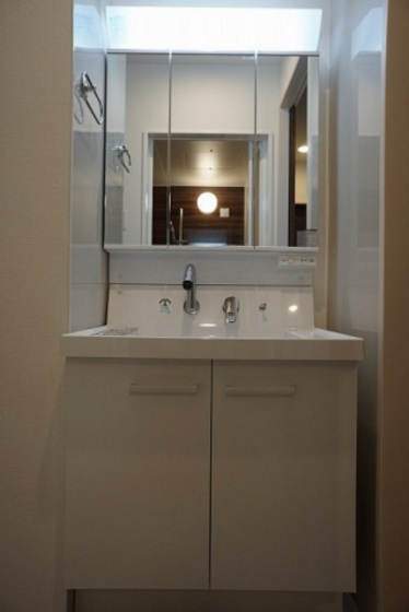 洗面設備　他号室のお写真です