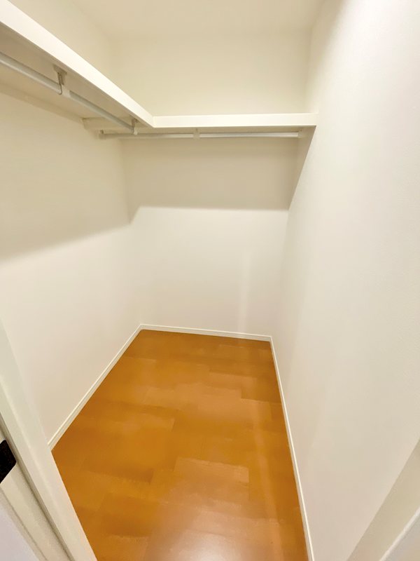 収納　ウォークインクローゼット