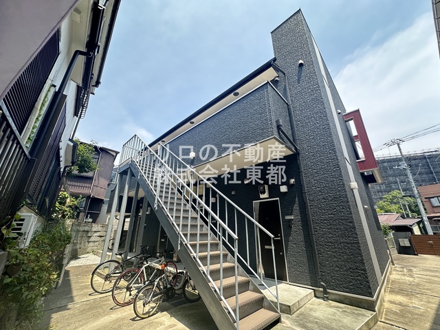 建物外観　東都管理物件なので入居中のトラブルも安心ですね♪