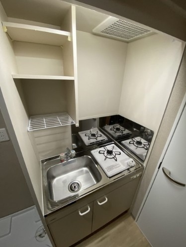 キッチン　コンロ付きのキッチンです