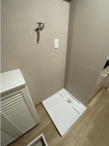 その他　室内洗濯機置場があります