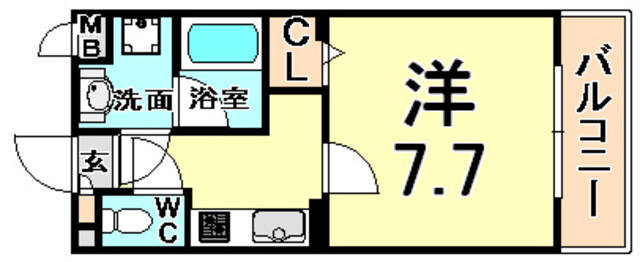 メゾンHANA HANAの間取り写真