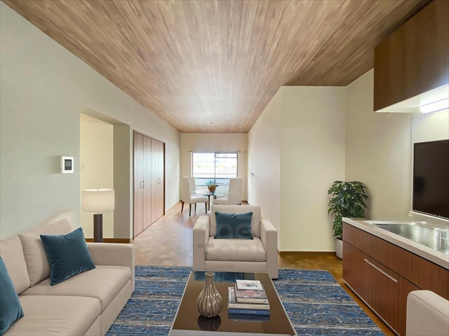 居室・リビング　AI画像使用