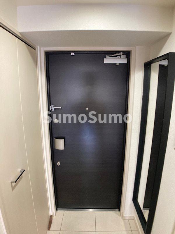 玄関　収納もある玄関です