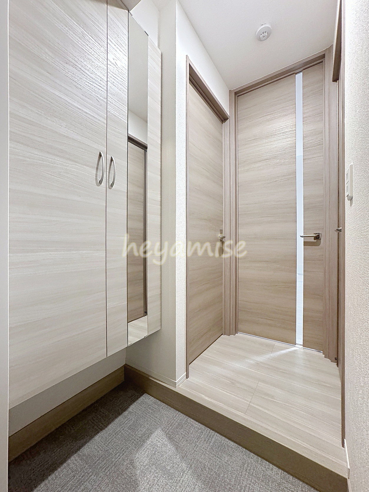 玄関　※写真は102号室です