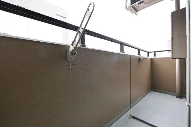 バルコニー　落ち着いた時間を過ごせるバルコニーです