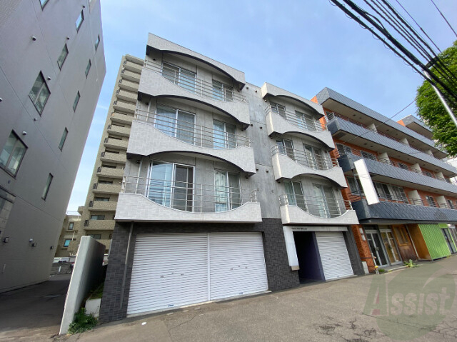 建物外観　札幌市中央区北３条西「ブランノワールＷ１８．ｅｘｅ」