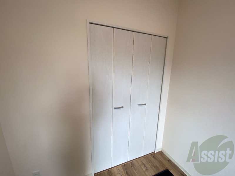 収納　収納です。寝室もすっきり片付きますよ～！