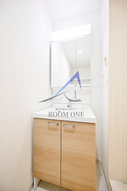 洗面設備　洗面台です。