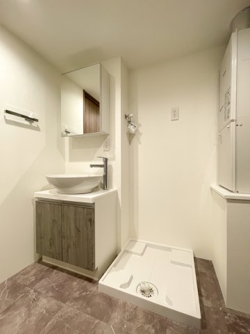 洗面設備　洗面所です