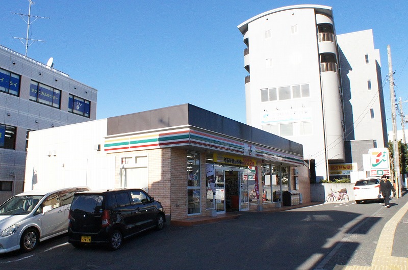 コンビニ　セブンイレブン 厚木愛甲石田駅前店（コンビニ）まで413m