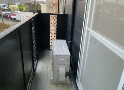 バルコニー　バルコニー付きです