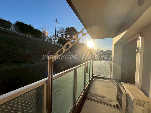 バルコニー　広々としたバルコニー♪