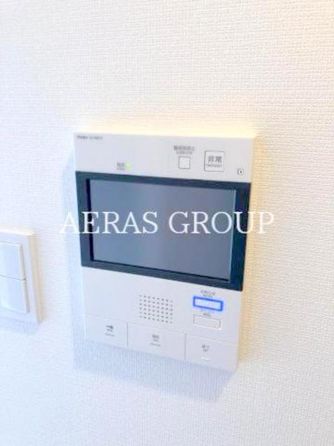 セキュリティ　モニター付きインターホン