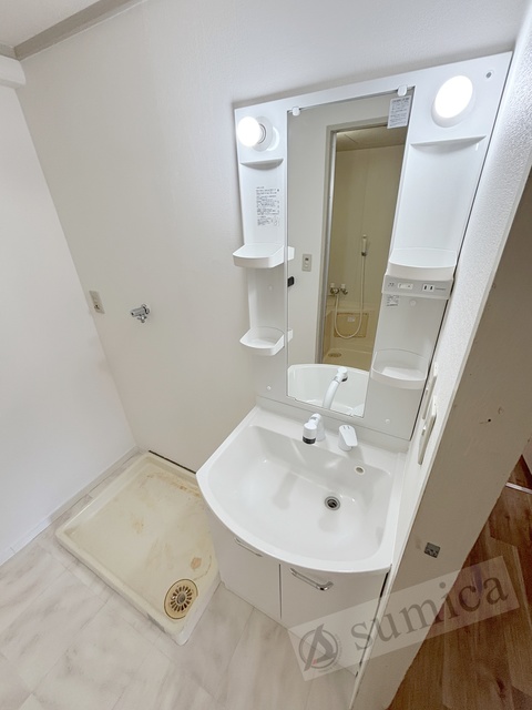 洗面設備　洗面脱衣所付き！独立洗面台が便利です♪♪