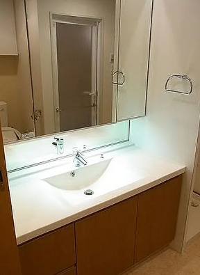 洗面設備　同タイプ部屋　参考写真です