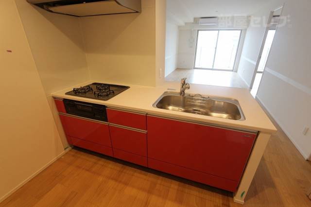 キッチン　ディスポーザー付きのシステムキッチンです。