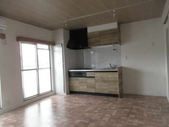 居室・リビング　システムキッチン・スポットライト　２０２６年４月室内全面改修