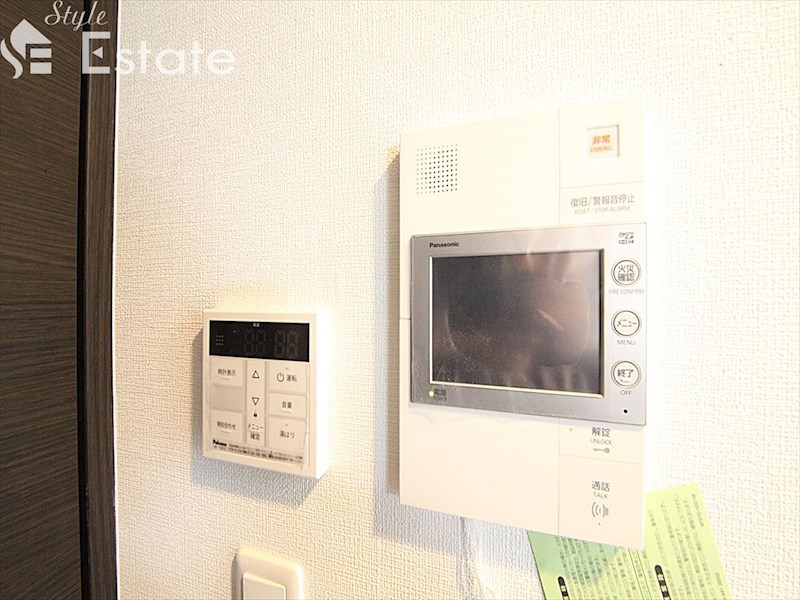 セキュリティ　モニター付きインターホン
