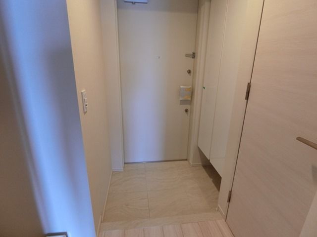 玄関　明るい玄関です
