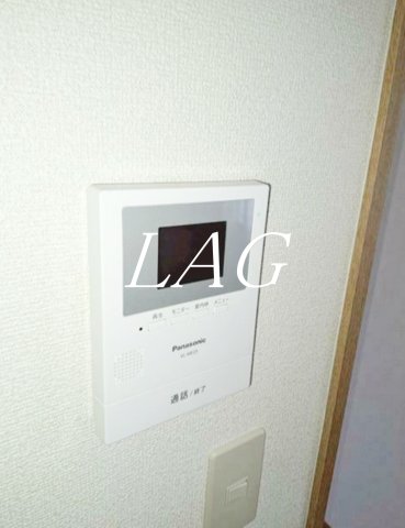 セキュリティ　モニター付インターホンです。