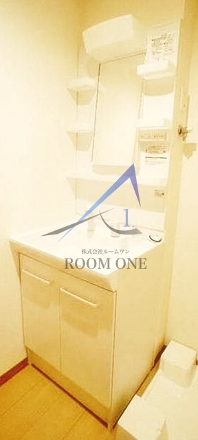 洗面設備　洗面台です。
