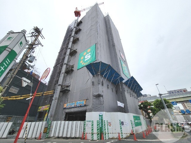 建物外観　建築中です