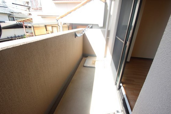バルコニー　※別部屋の写真です