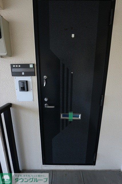 セキュリティ　玄関ドア