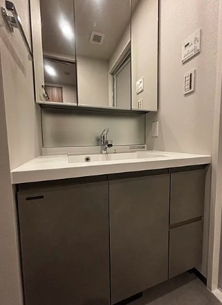 洗面設備　別タイプ部屋　参考写真です
