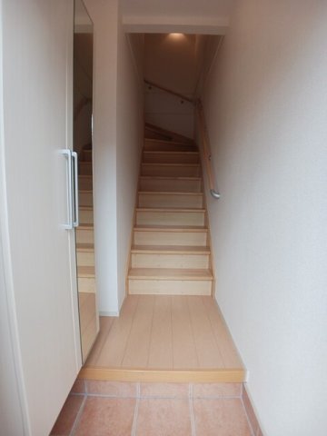 玄関　収納もある玄関です