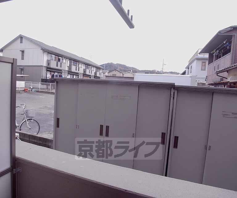 眺望　住宅街です！