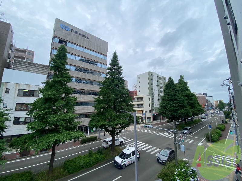 眺望　杜の都・仙台らしい自然を感じる美しい外観です
