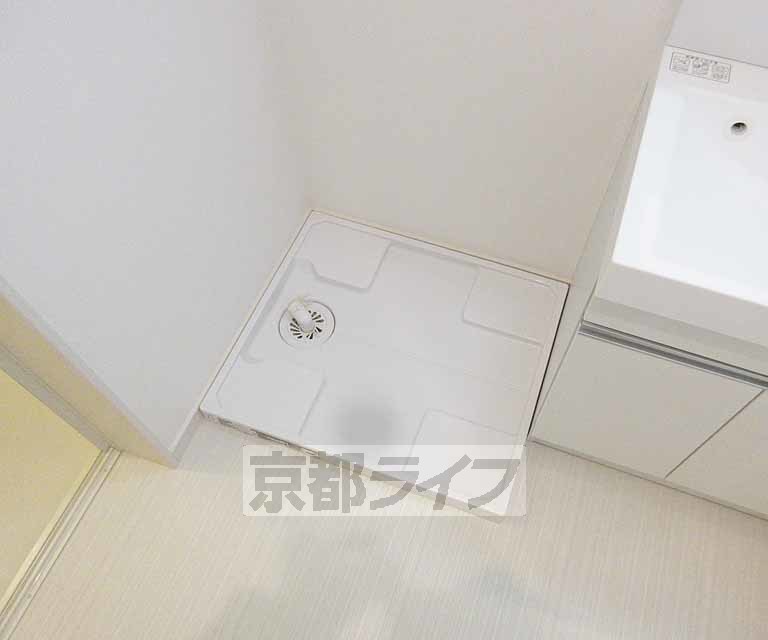 洗面設備　室内洗濯機置き場！